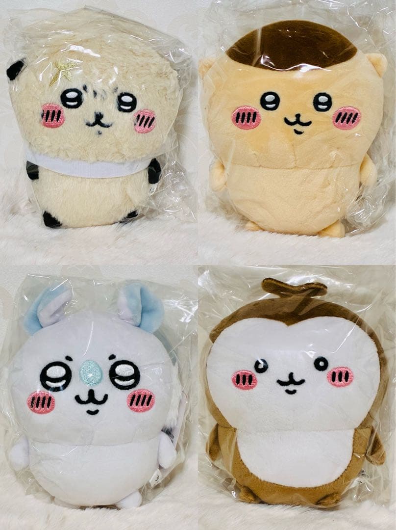 ちいかわ　ぽてたまぬいぐるみ(タグ付)23個セット　豪華5点のオマケ付き！