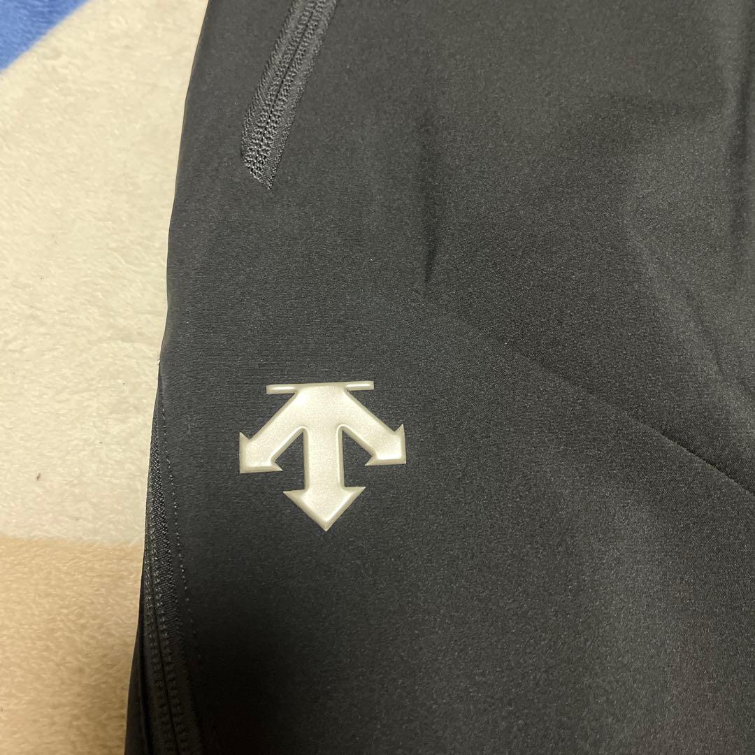 デサントDESCENTE dermizax 黒 サスペンダー付き スキーウェア