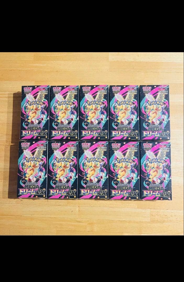 MEGAドリーム　10box 全シュリンク付き