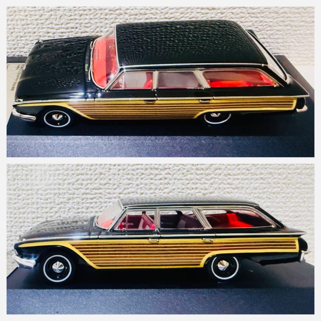 プレミアムX/'60 Fordフォード Ranchランチ ワゴン 木目 1/43