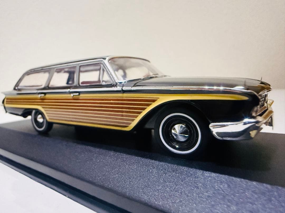 プレミアムX/'60 Fordフォード Ranchランチ ワゴン 木目 1/43