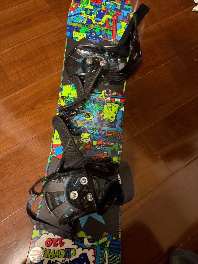 BURTON　キッズスノーボードセット　110cm　バートン　バイン付