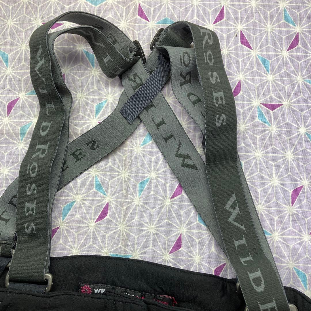 WILDROSES レディーススノーボードパンツ　ブラック　M