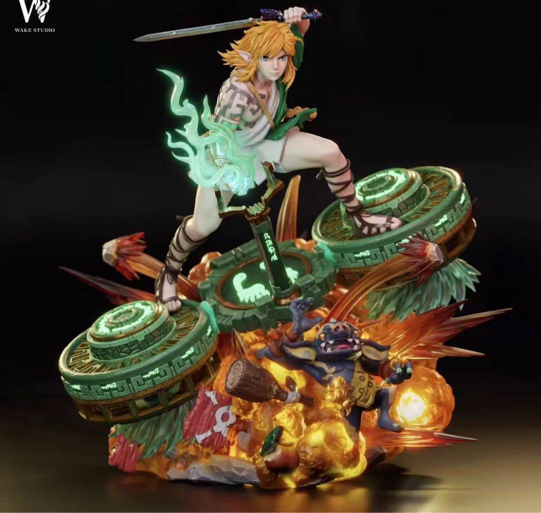 ゼルダの伝説 Wake-STUDIO リンク フィギュア