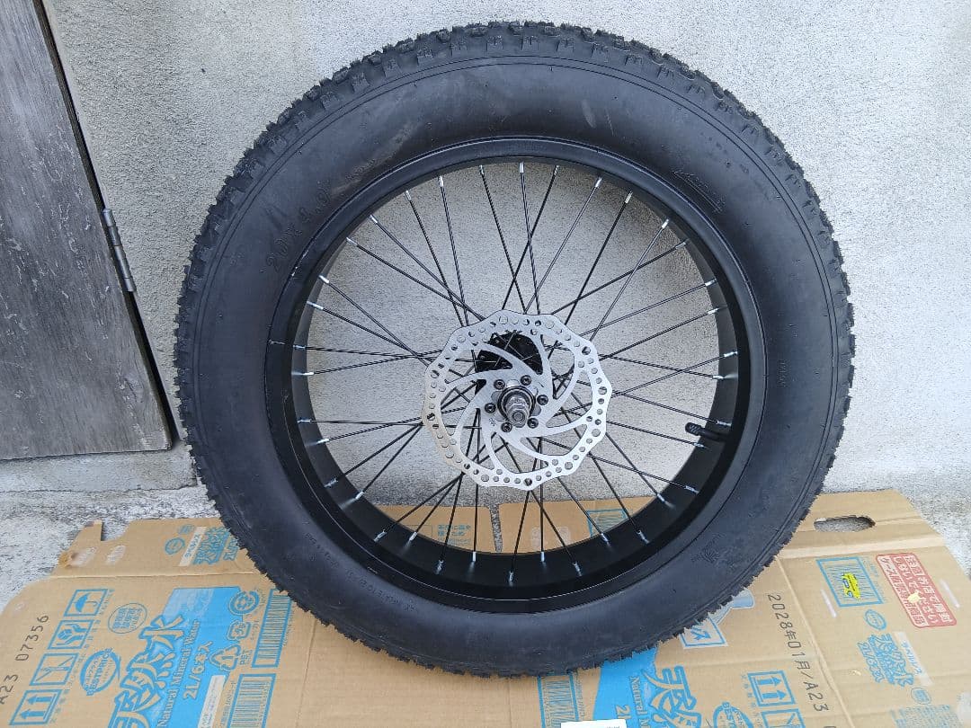 自転車のホイールリム 20 x 4.0