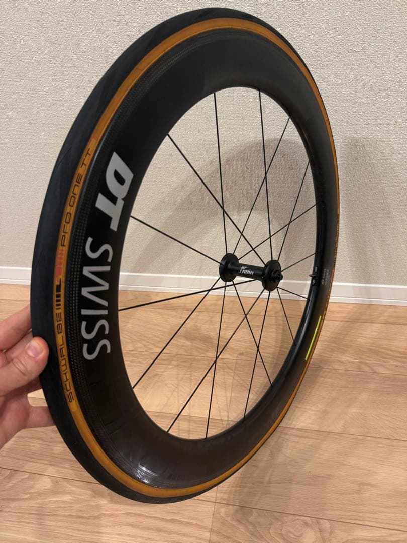 パーツ DT SWISS front wheel tubeless tire 700c