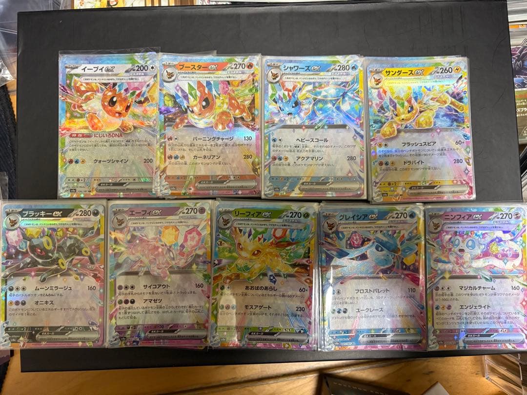 ブイズ 9種 まとめ売り 各5枚計45枚 テラスタルフェスex rr イーブイ