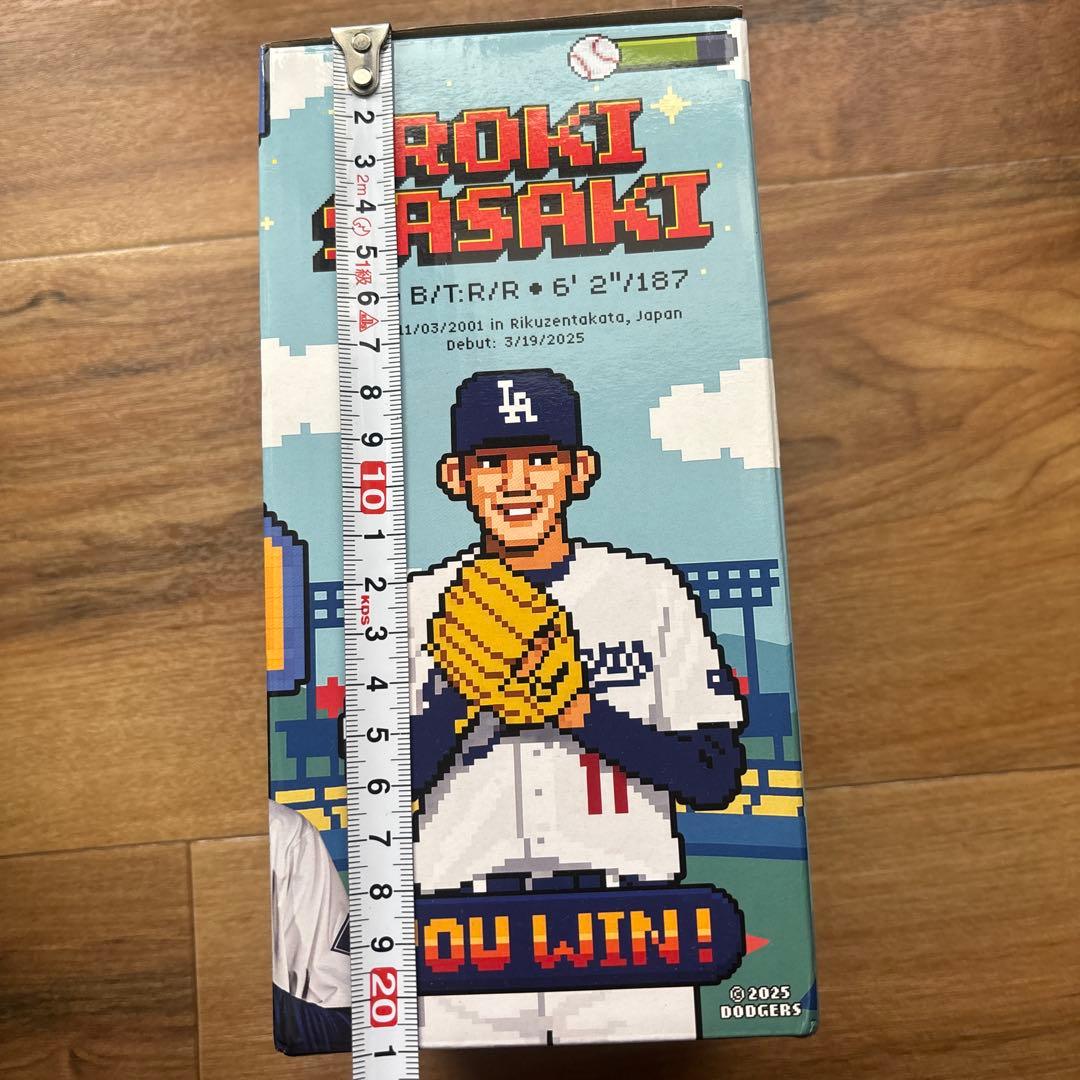 非売品　未使用　Dodgers ボブルヘッド　佐々木朗希　アメリカ　MLB