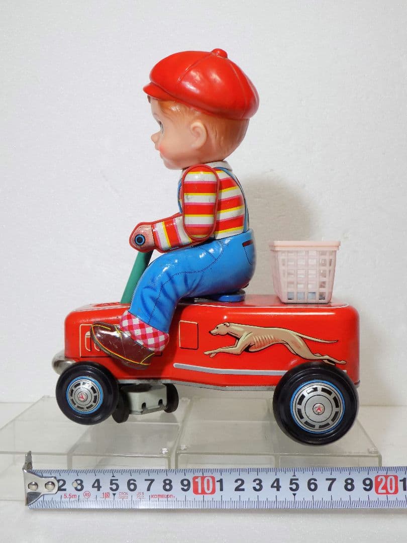 ✨️マスダヤ ブリキ　電動【ちびっこ HAND CAR 】☆動作品