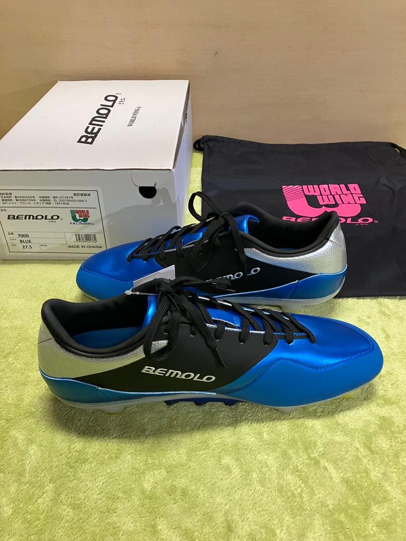 ビモロBEMOLO ポイントスパイク サッカー 野球 ソフトボール 他　 青/