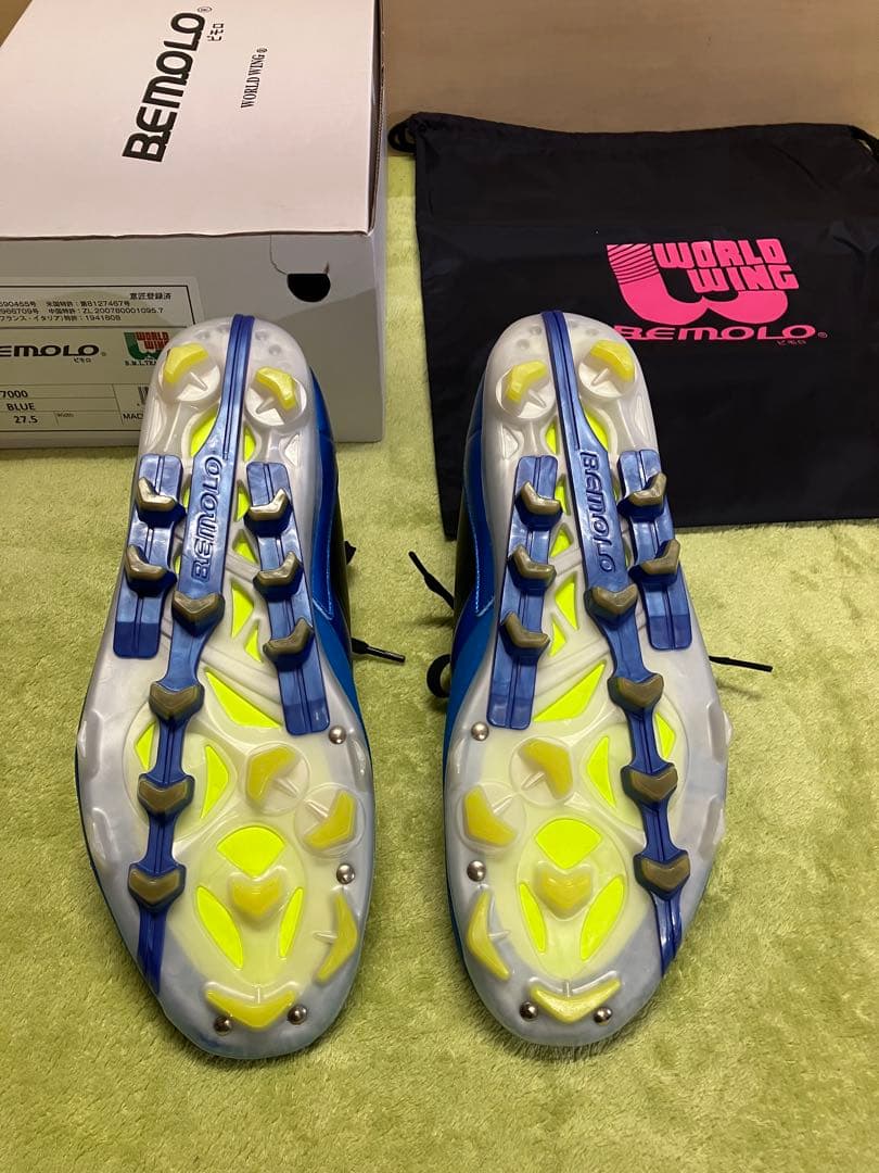ビモロBEMOLO ポイントスパイク サッカー 野球 ソフトボール 他　 青/