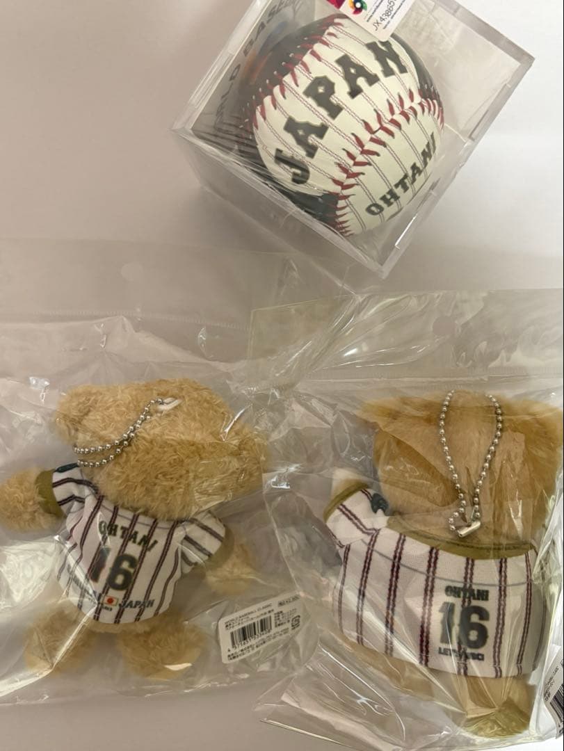 WBC 侍ジャパン 大谷翔平 ボール 柴犬 ベア キーチェーン キーホルダー