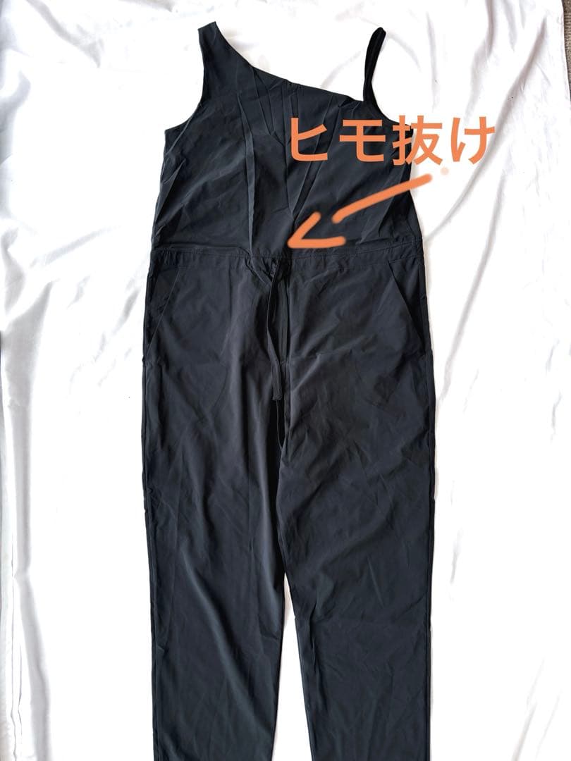 新品チャコット BALANCE★19,800円エアリータフタオールインワン 黒M