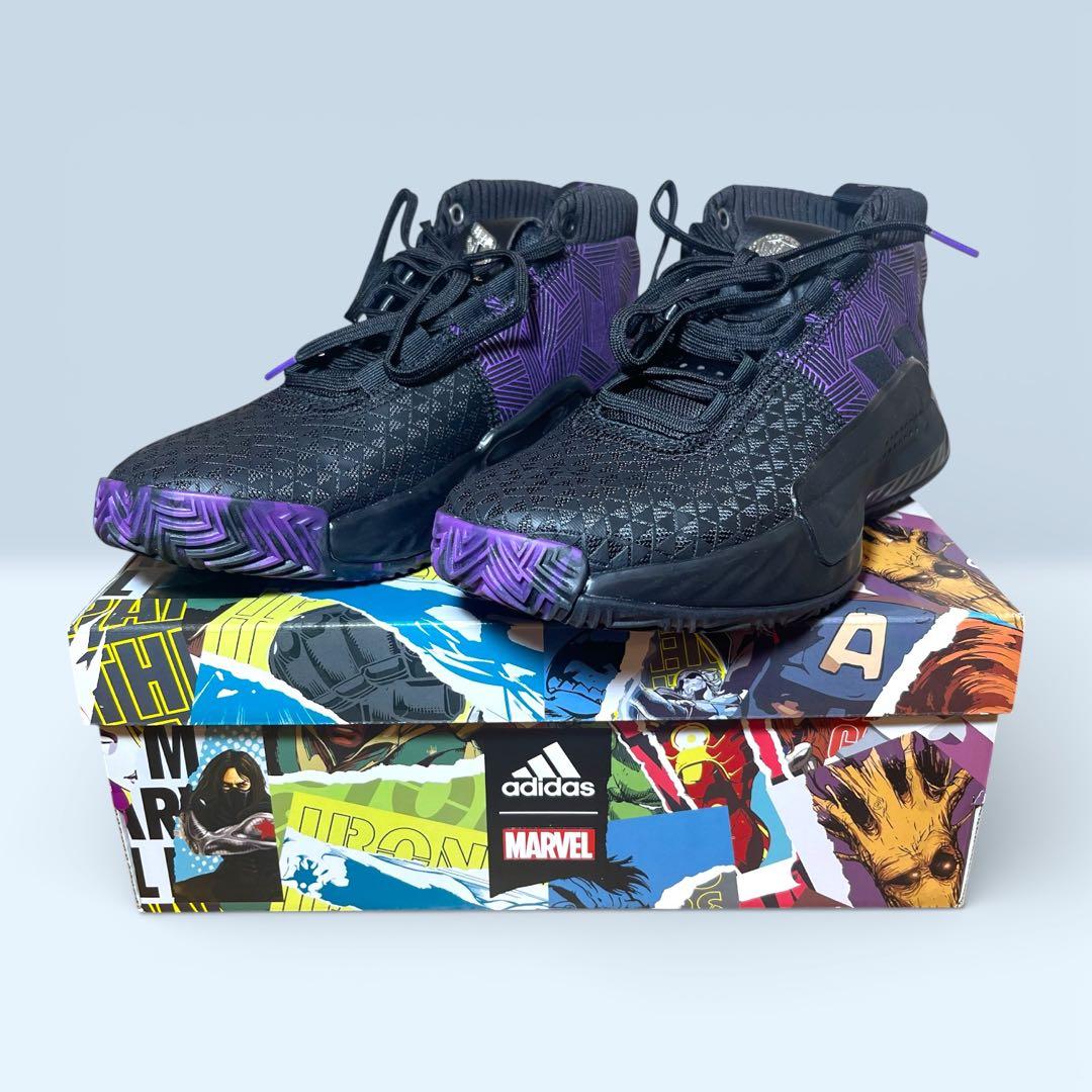 adidas Dame 5 Marvel コラボ シューズ 25cm