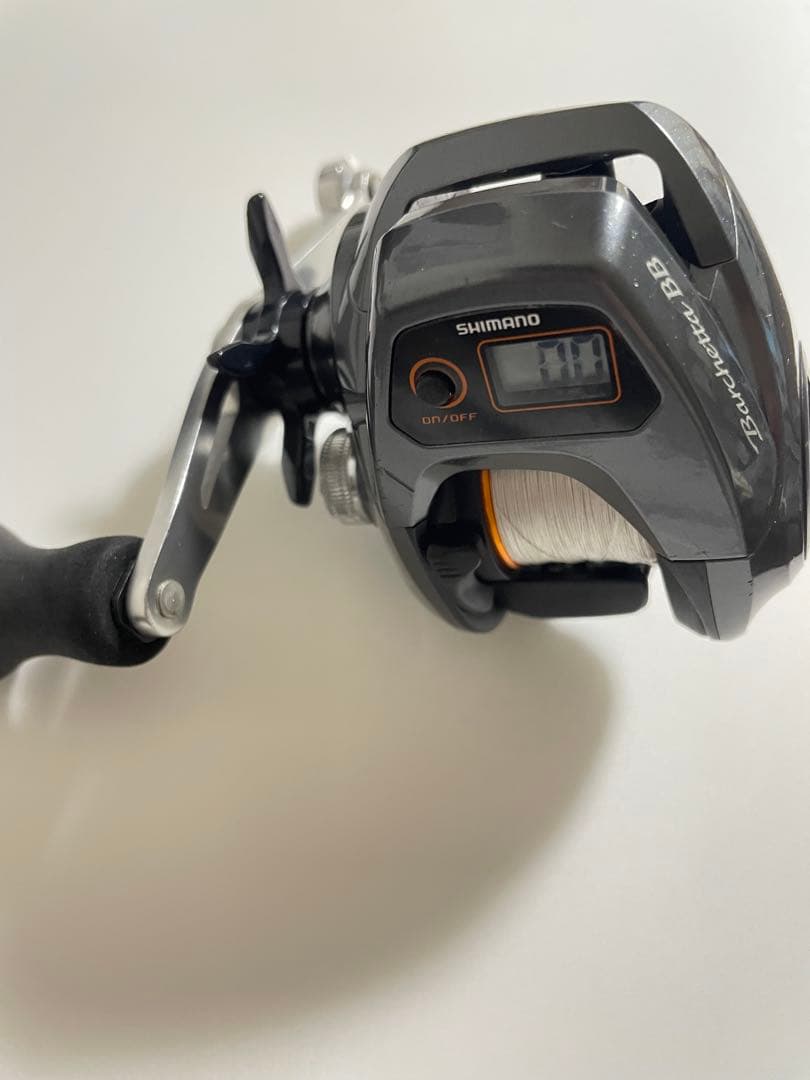 14バルケッタBB 301HG ベイトリール グレー