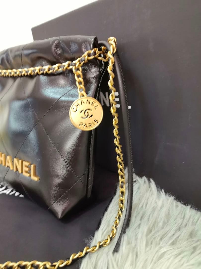 シャネル CHANEL 22ミニ チェーンショルダーバッグ