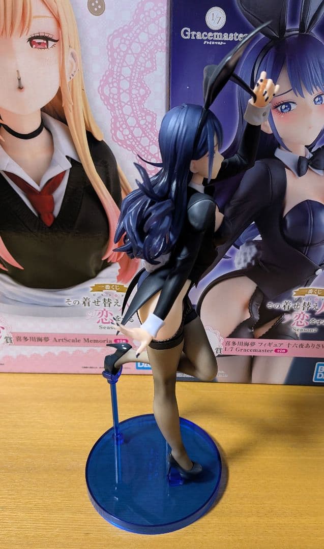 着せ恋一番くじ、プライズ　喜多川海夢フィギュアセットその他おまけ付き