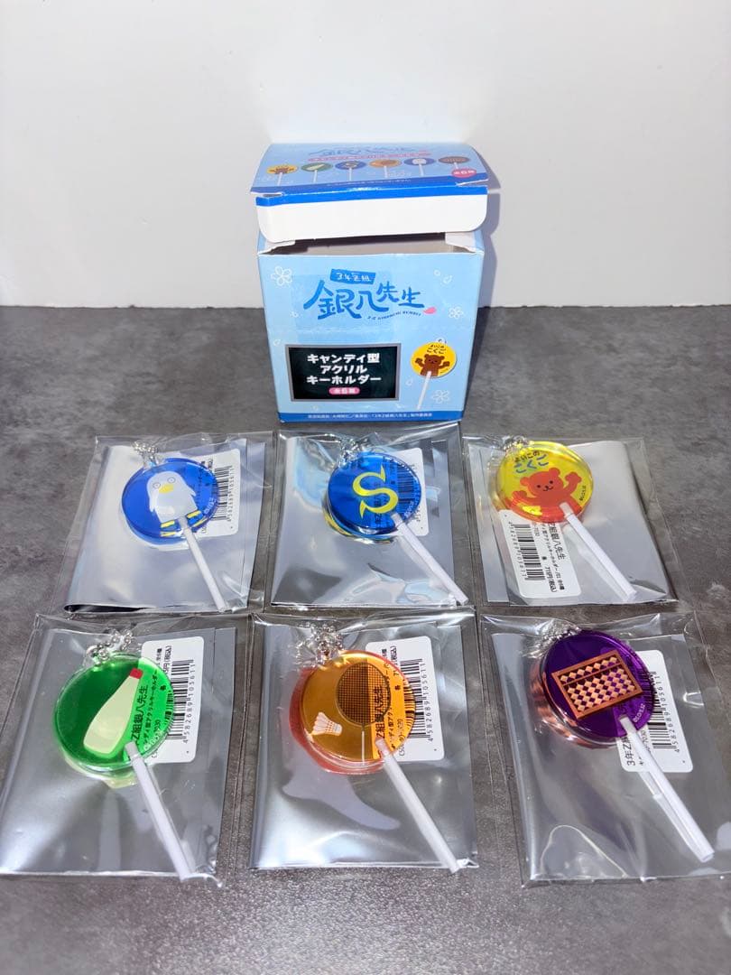 3年Z組銀八先生　缶バッジ　アクリルキーホルダー　まとめ売り