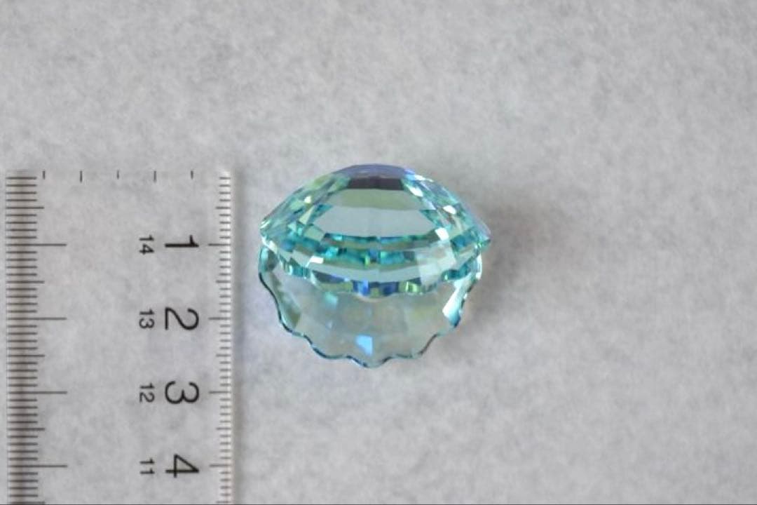 SWAROVSKI スワロフスキー シェル パール ブルー