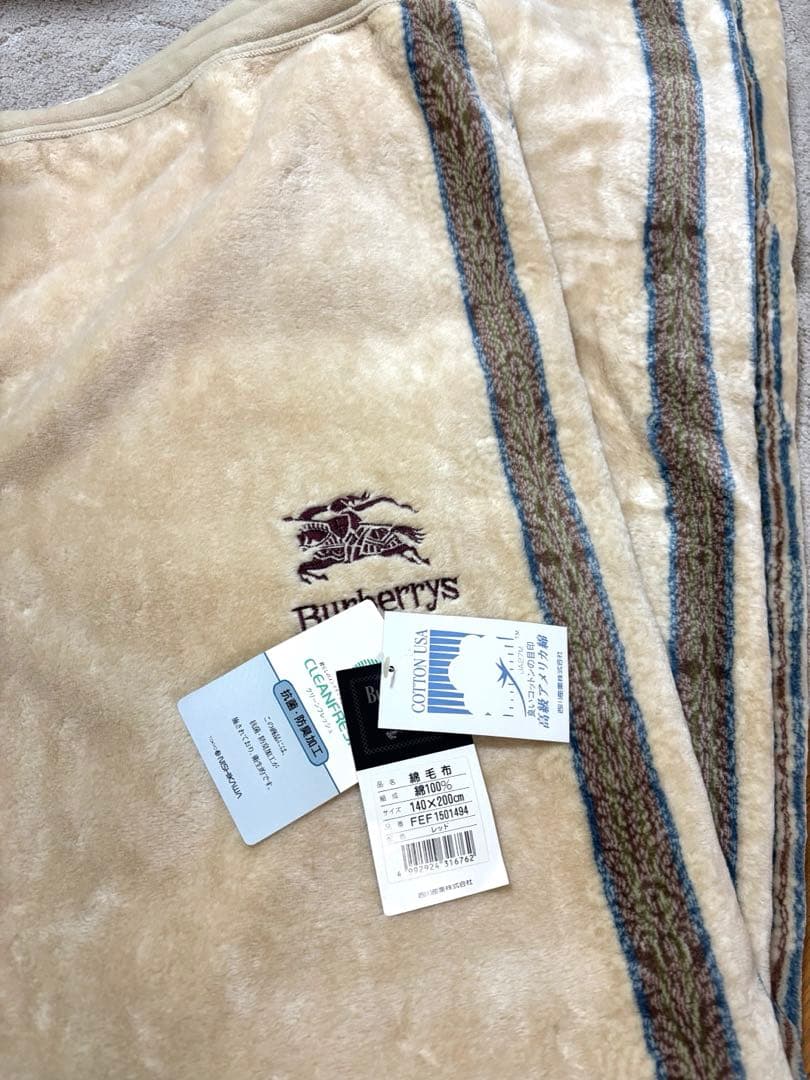 A yu　バーバリー　毛布