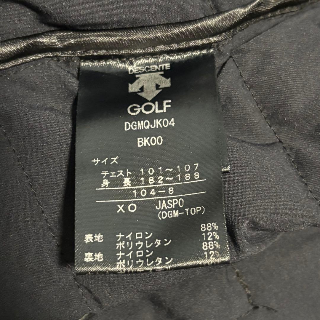 ⭐️美品⭐️DESCENTE GOLF ナイロンストレッチ 中わたジャケット2XL
