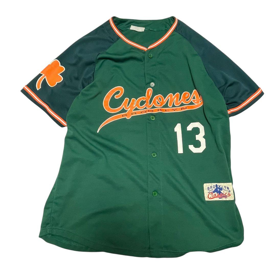 【希少！】MLB Brooklyn Cyclones ゲームシャツ サイクロンズ