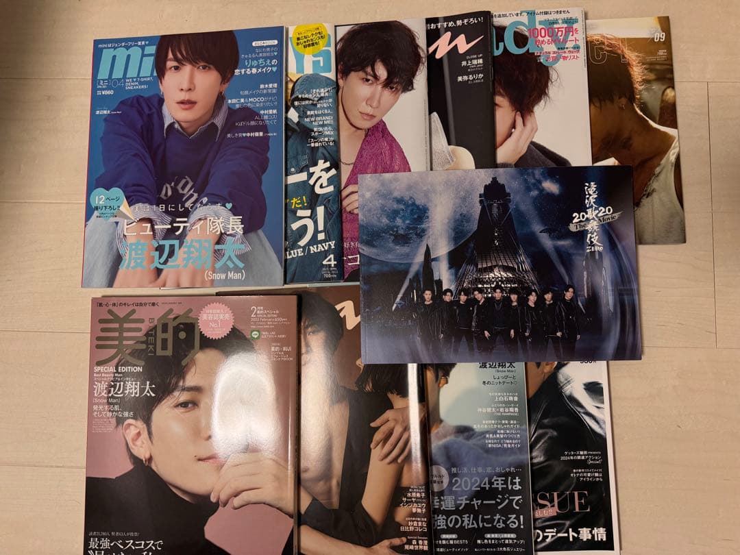  Man グッズ セット 渡辺翔太 ペンライトCD フォト アクスタ