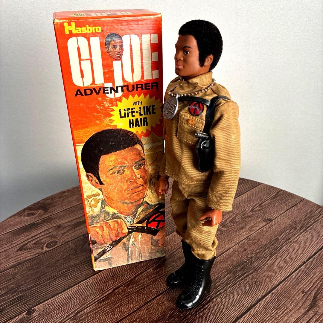 当時物　激レア GIJOE ブラック・アドベンチャー　1970年 　BOX付