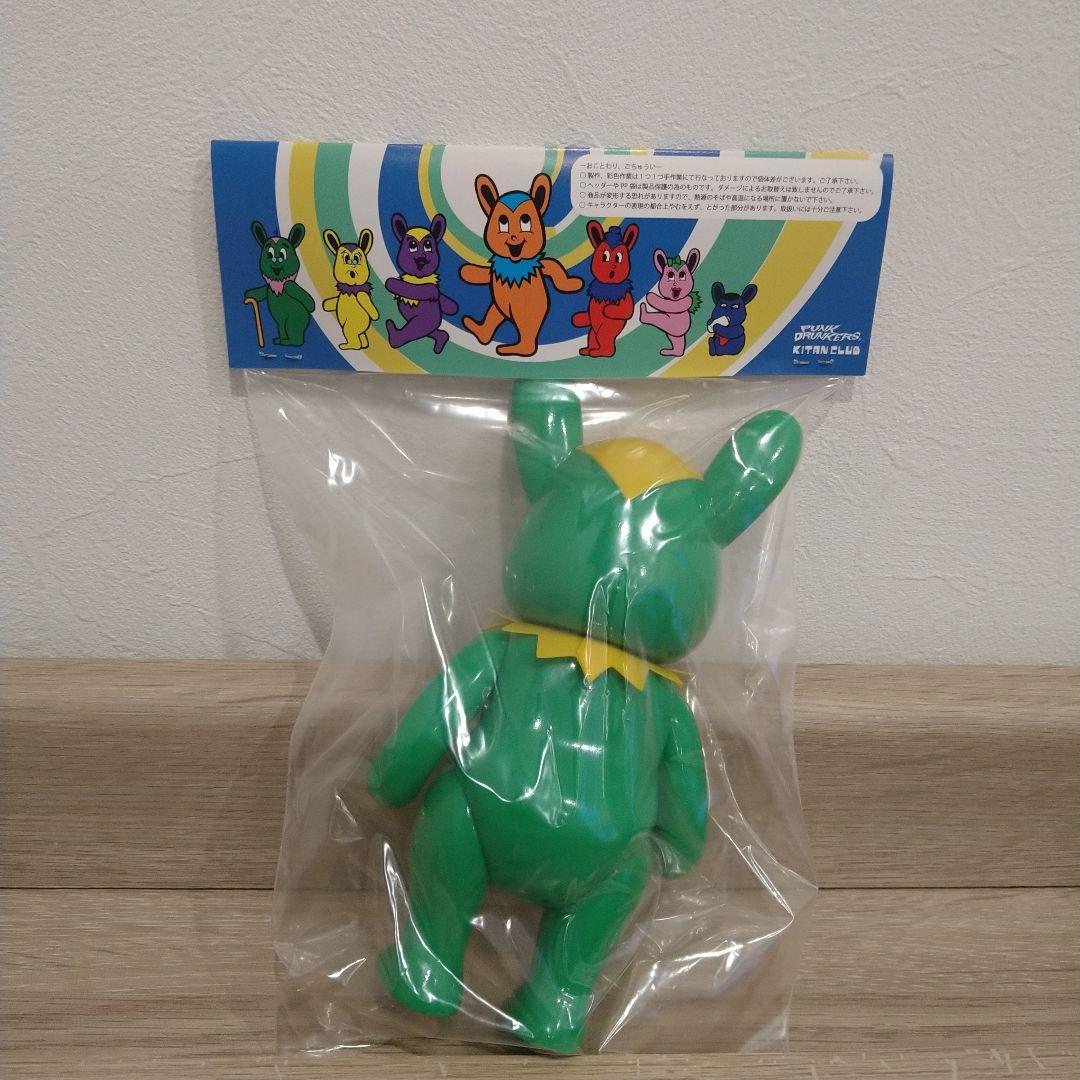 グレイトフルマッポフィギュア（GREEN）ソフビ パンクドランカーズ 緑