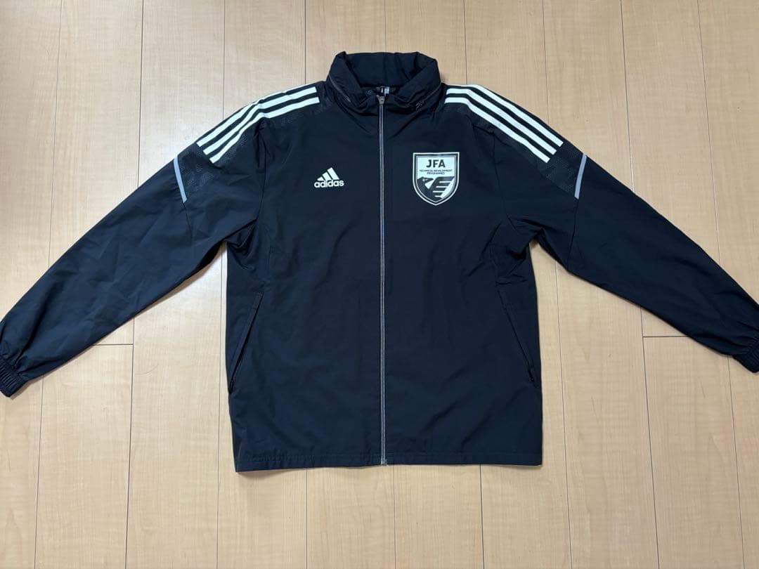 adidas JFA ブラックジャージセット上下