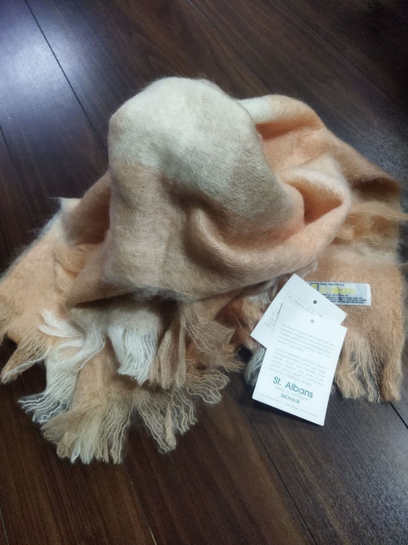 新品タグ付♪オーストラリア セントアルバンス モヘヤ ブランケット