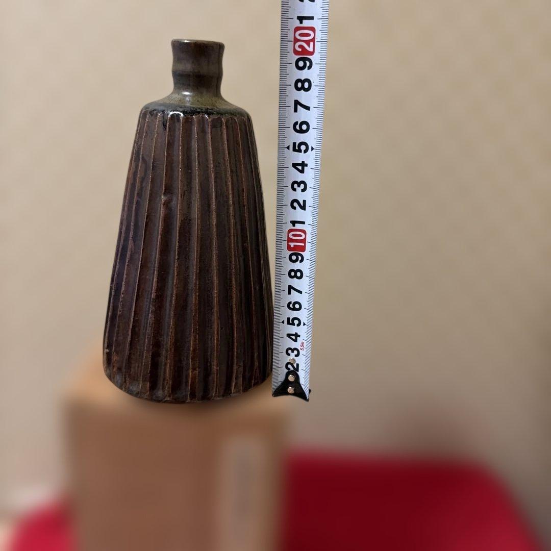 骨董品　古丹波　傘型花入