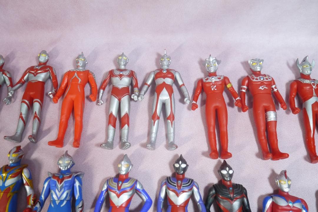 ウルトラヒーローシリーズ　800サイズ　新金型ソフビ　37体セット
