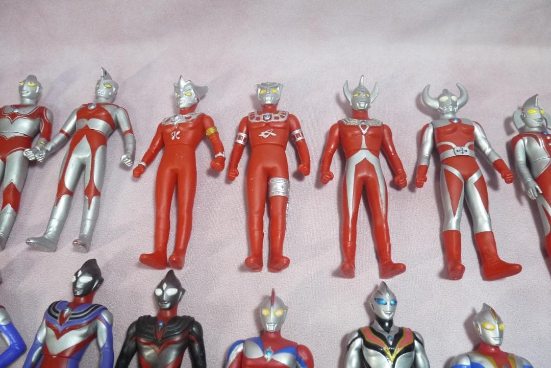 ウルトラヒーローシリーズ　800サイズ　新金型ソフビ　37体セット