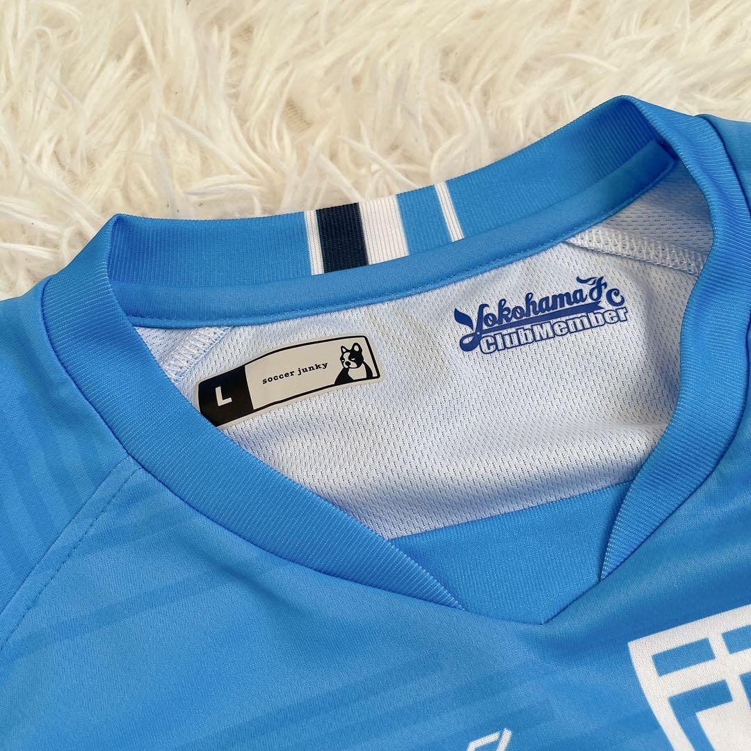 横浜FC 2019 ユニホーム オーセンティック ブルー L
