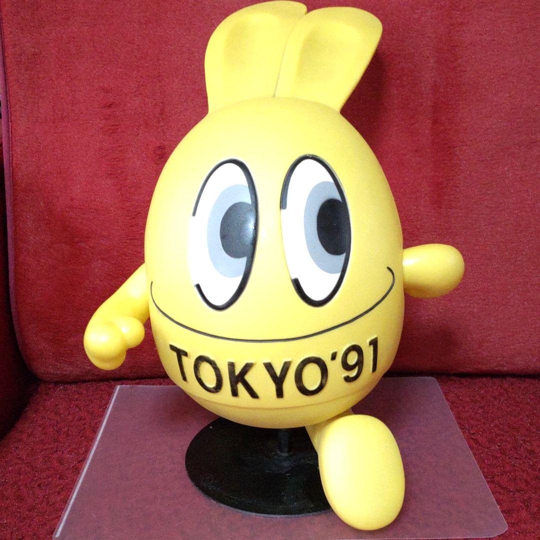 91’東京 世界陸上 貯金箱 トラッフィー