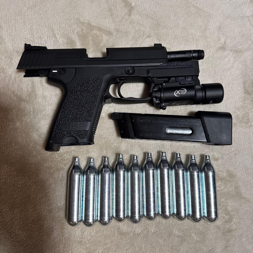USP Tactical エアガン ブラック