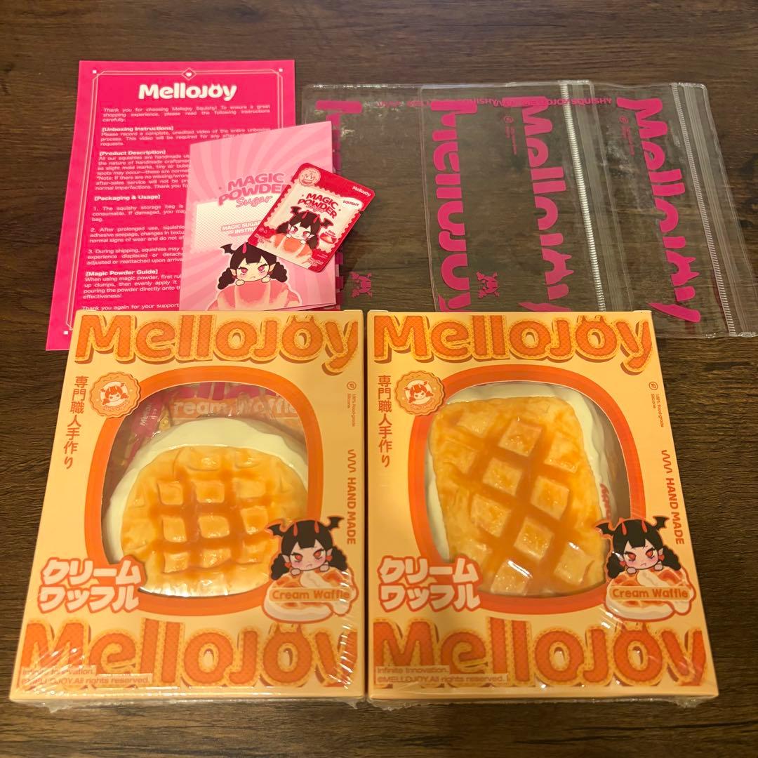 【新品/未開封】Mellojoy クリームワッフル 2個セット