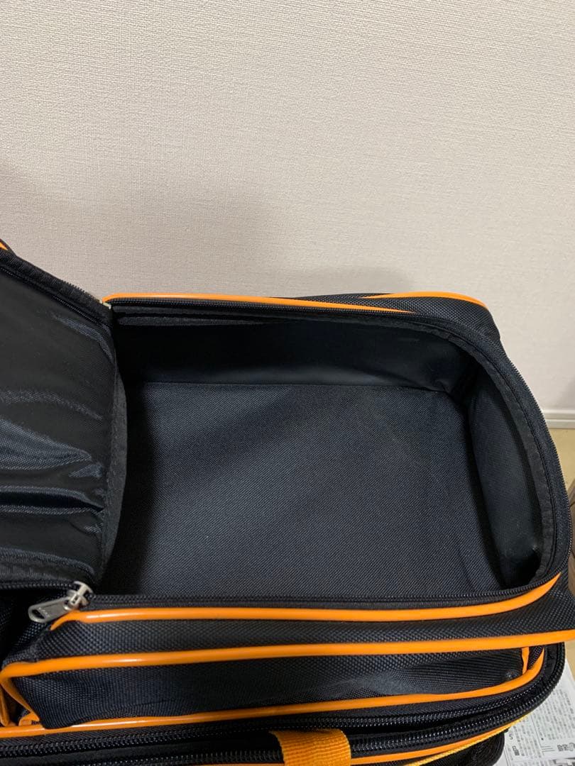 〈送料込み〉Brunswick ボウリング用バッグ ブラック/オレンジ 3個用