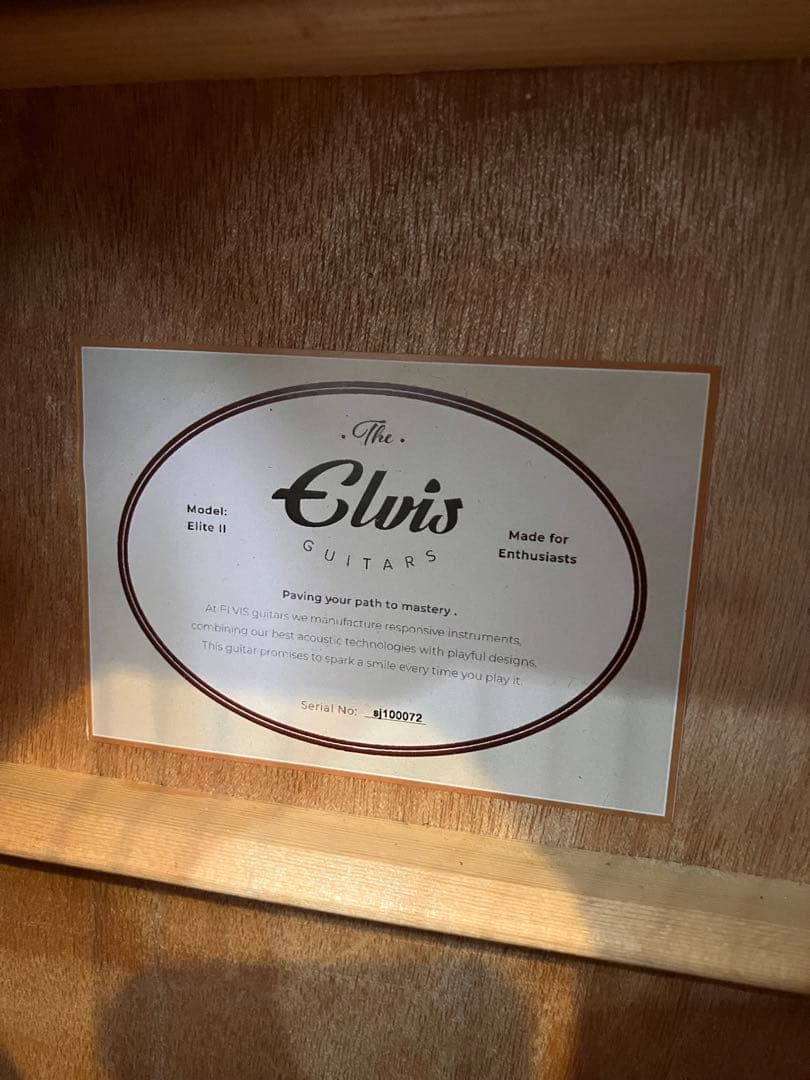 ELVIS Elite2 アコースティックギター中古