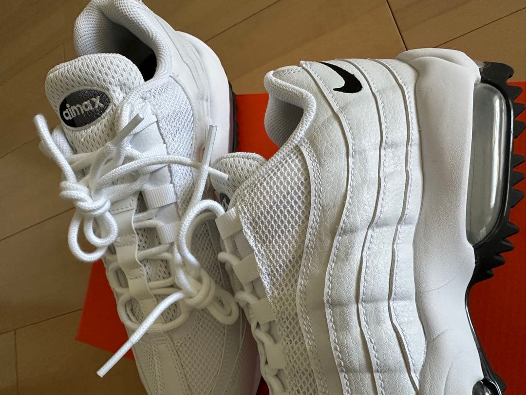 シューズ(男性用) NIKE AIRMAX 95 GOLF white