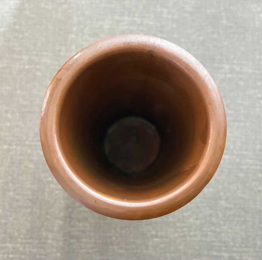 津軽塗 唐塗 花瓶＆花台セット 色味に個体差あり 箱付き