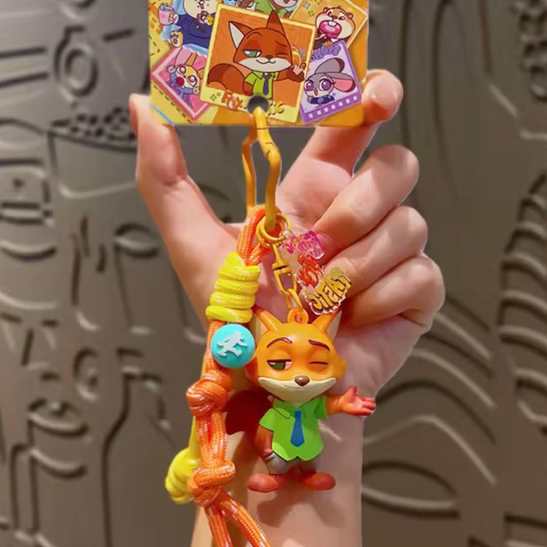 大人気❣️Disney ズートピア キャラクター キーホルダー 6点セット
