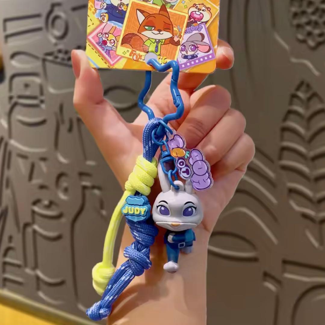 大人気❣️Disney ズートピア キャラクター キーホルダー 6点セット