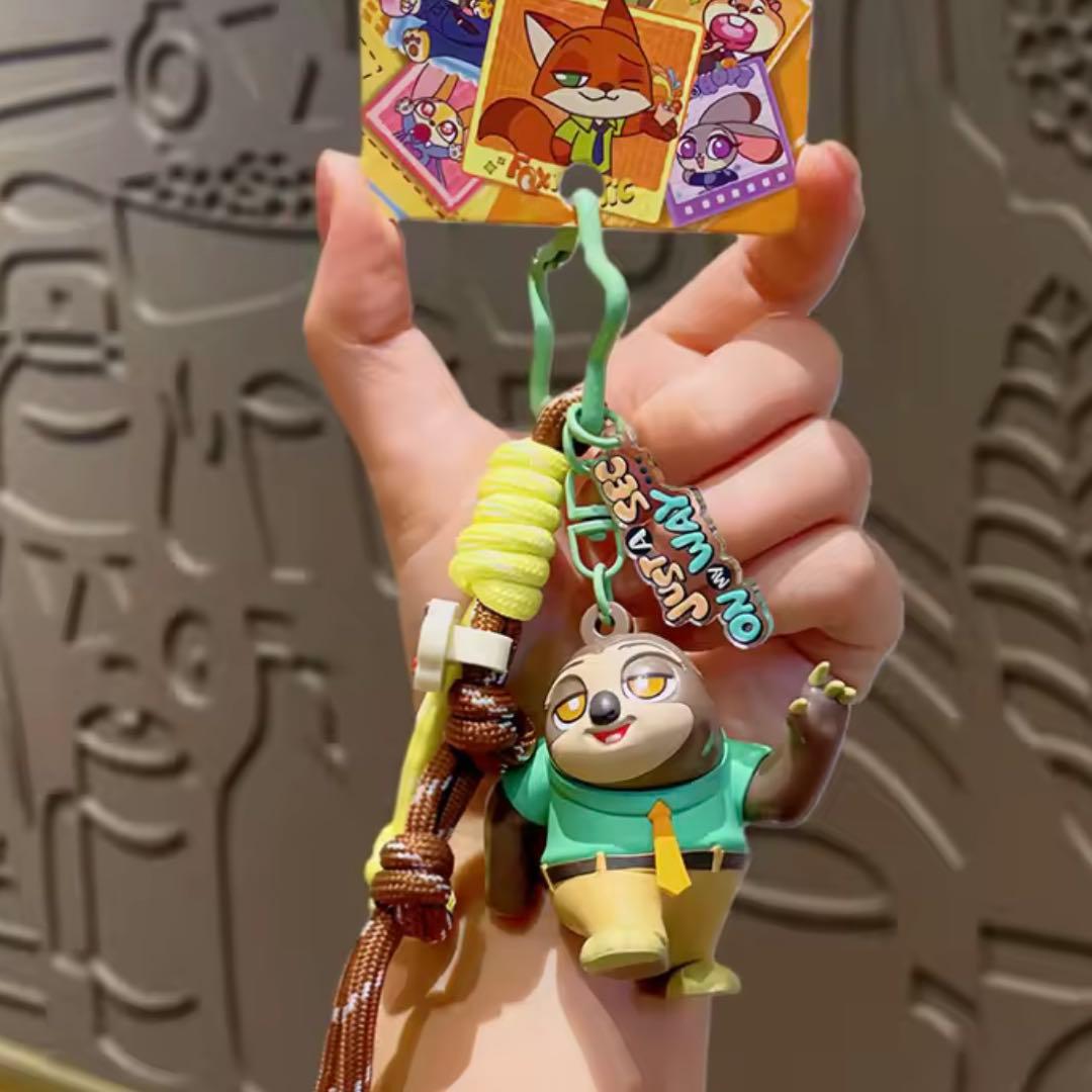大人気❣️Disney ズートピア キャラクター キーホルダー 6点セット