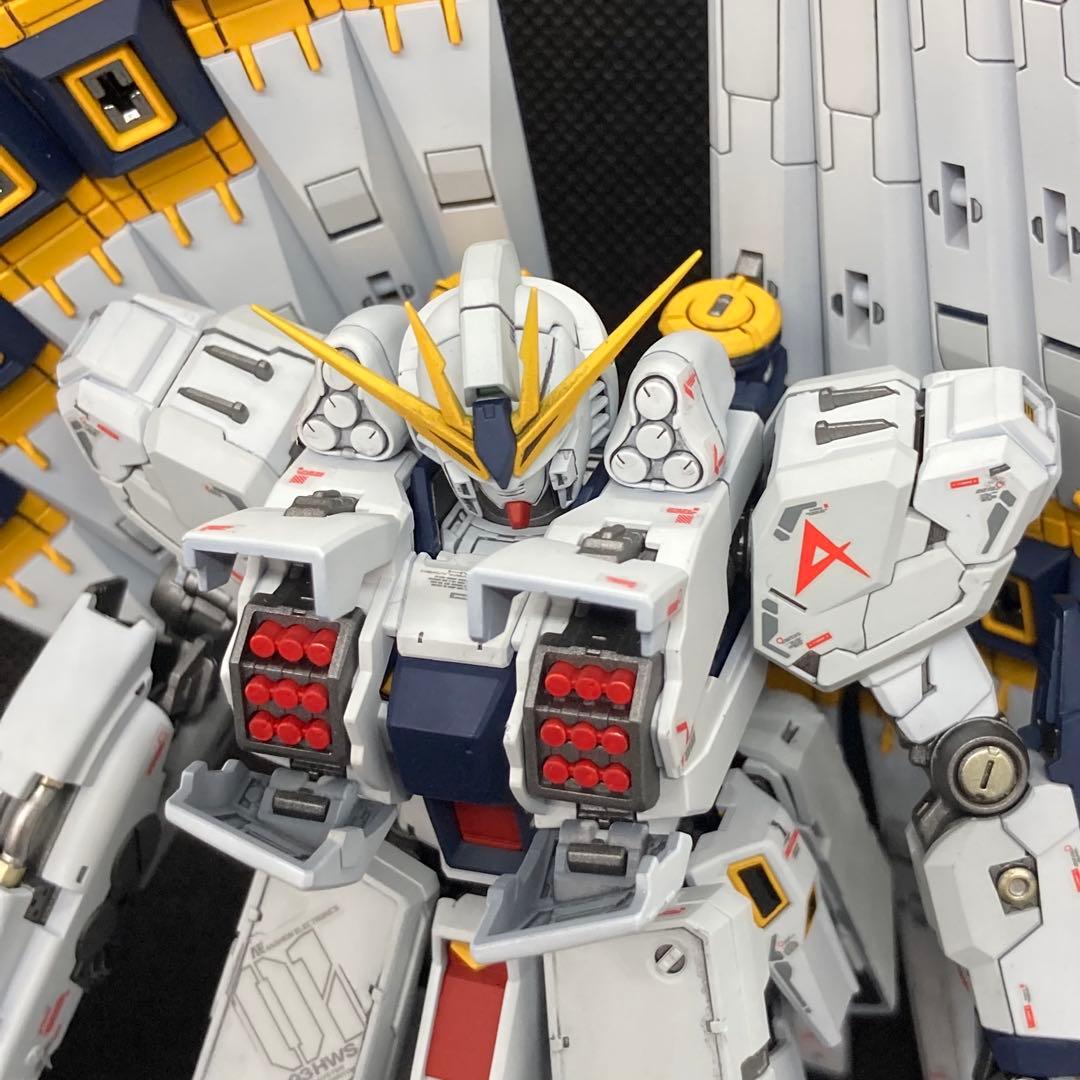 RG1/144 RX-93 νガンダムHWS&フィンファンネル全塗装完成品