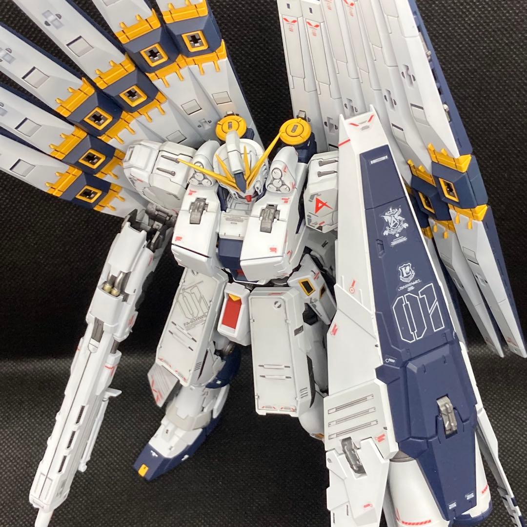 RG1/144 RX-93 νガンダムHWS&フィンファンネル全塗装完成品