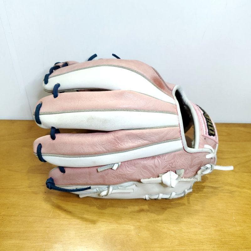 ウイルソン 限定 花柄レザー ベクサム Wilson 内野用 軟式グローブ