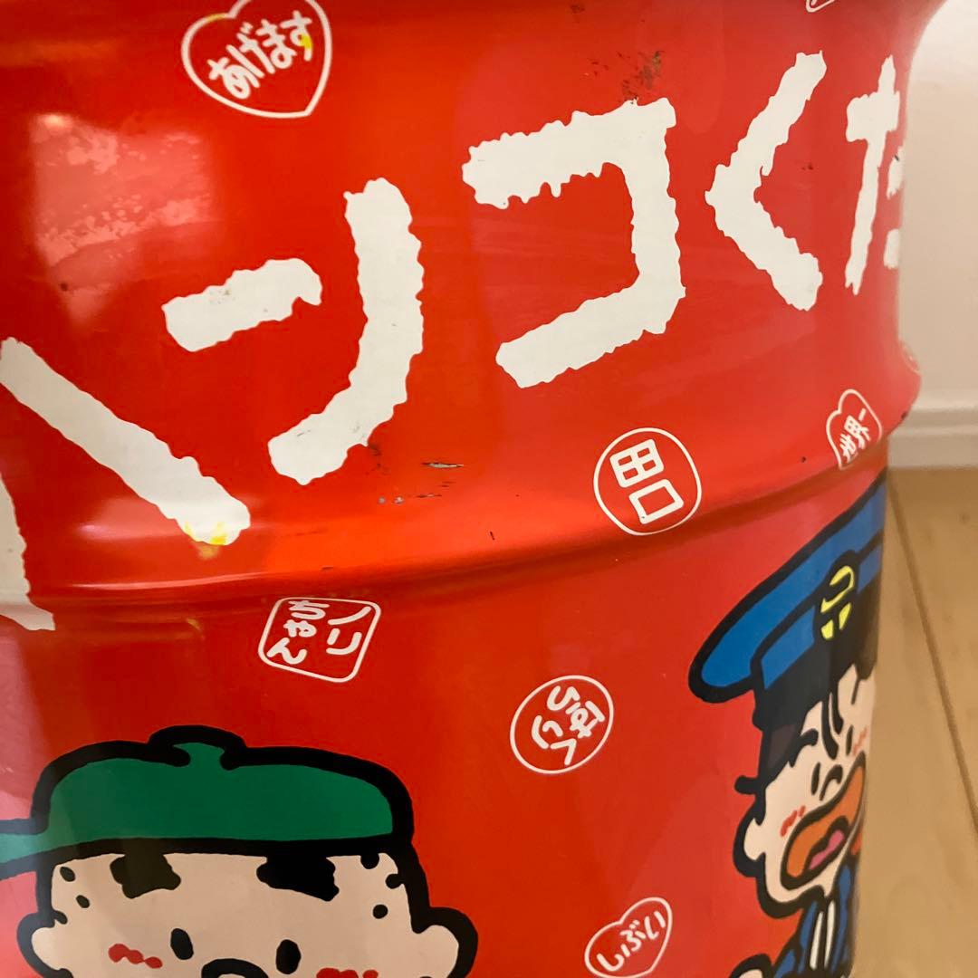 希少⭐︎昭和レトロ　お菓子缶　ペール缶　ハンコください‼︎