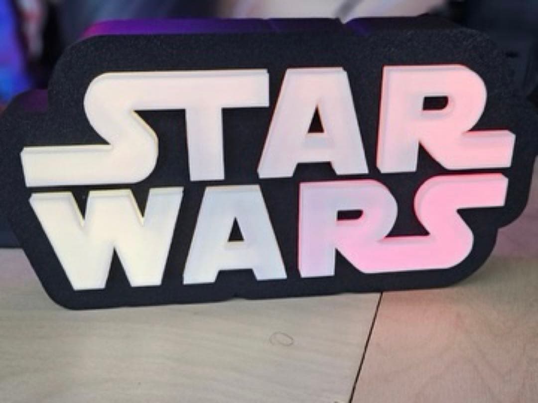 STARWARS スターウォーズ LED ライト スタンド リモコン付き